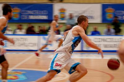 Player of the Monbus Obradoiro during the Galicia Cup