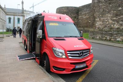 Novo vehículo incorporado á frota de Urbanos de Lugo